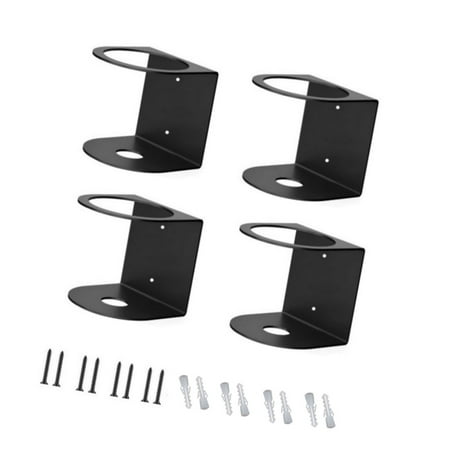 Garage Support Wall Organizers Sturdy Single Hole Paint Bottle Organizers Wall Mounted Rack for Garage Workspaces