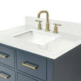 thumbnail image 6 of Ariel W030scqrvo Hutton 30" Wall Mounted Single Basin Vanity Set - Grey / Carrara White, 6 of 7