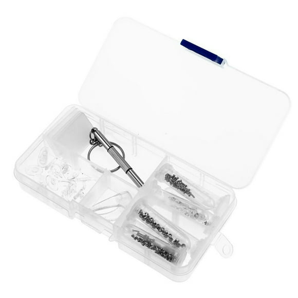DECORNIJIA Glasses Tightener 1 Box Screwdriver Kit For Eyeglass Repair Kits Assorted Color Tool