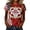 Z1-Red, variant on On Friday We Wear Red Friday Support Troops Patriotic American US Flag T-Shirt for Women