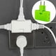 thumbnail image 2 of Rotate Plug Eu Converter One In Three 180 Degree Extension Plug Multi Plug Mini Slim Wireless Outlet Adapter Light Convenient, 2 of 5