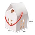 thumbnail image 4 of LCXmlly 3D Christmas House Gift Box 10Pcs 3D Xmas House Gift Boxes Lightweight Festive Party Favor Containers, 4 of 9
