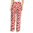 thumbnail image 3 of Daiia Cute Strawberry Women's Sleep Pant with Pockets and Drawstring,Pajama Pants-X-Large, 3 of 9