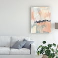 thumbnail image 3 of Trademark Fine Art 'Blush & Navy II' Canvas Art by Jennifer Goldberger, 3 of 3