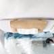 thumbnail image 5 of Caja De Pañuelos De Cuero Pu Para Colgar En El Coche, Caja De Servilletas De Tejido Con Visera Parasol Para Coche, Suministros Para Interior De Coche Inevent VI012207-01, 5 of 6