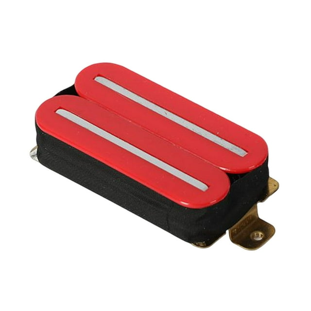 Milaget Guitare Électrique en Alliage Double Capteurs Haut Rendement Pont de Capteurs Capteurs Humbucker Rouge