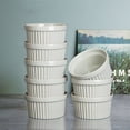 thumbnail image 7 of 8Oz Porcelain Bowls, 8 Pcs Ceramic Dipping Sauce Bowls, Oven Safe, Porcelain Ramekins Bowl, 7 of 7
