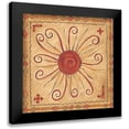 thumbnail image 1 of Shamp, Cindy 15x15 Black Modern Framed Museum Art Print Titled - Desert Sun, 1 of 5