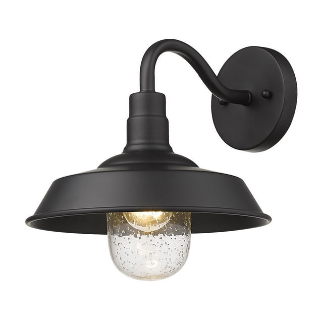 Acclaim Éclairage 1732BK Burry 1 Lumière 11 Pouces Noir Mat Support Mural Extérieur