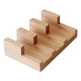 thumbnail image 1 of Soporte de madera para sushi, soporte para rollos de sushi, diseño japonés creativo, exhibición de alimentos 3 cuadrícula, 1 of 9