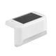 thumbnail image 3 of Luz de pared solar para exteriores LED para escaleras IP65 Lámpara de jardín para porche (cálido) Blanco 4pcs, 3 of 6