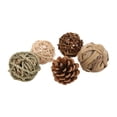 thumbnail image 3 of Parrots Ball Set, Chewing Sepak Takraw Toy Healthy  For Small Pet, 3 of 8