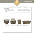 thumbnail image 1 of TK Classics Florence Housse de Protection en Tissu Toutes Saisons 9 Pièces Beige, 1 of 1