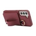 thumbnail image 3 of Decase Phone Case for Samsung Galaxy S22 5G Shockproof Anti-scratch PU Leather Wallet Cover with Stand Card Slot Ring for Samsung Galaxy S22 6.1 inch Women,Winered, 3 of 9