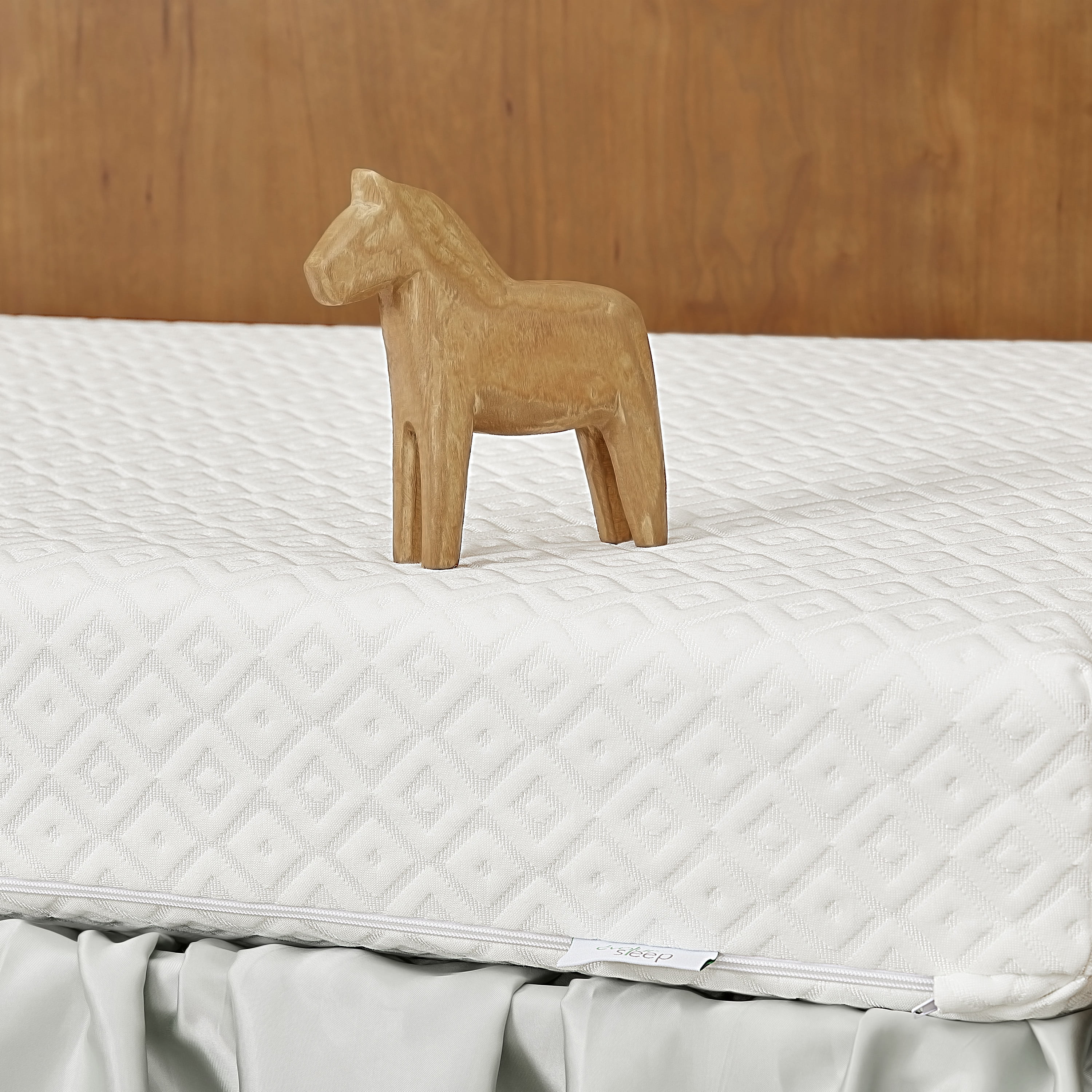 Evolur Sleep Comfort Lite Plus with Natural Fiber Crib & Toddler Foam Mattress