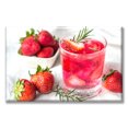 thumbnail image 1 of Cuadro Canva Pixtreats listo para Colgar tipo galería Agua de Fresa 40X60 cm, 1 of 4