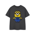thumbnail image 1 of Minions T-Shirt Gris à Manches Courtes Unisexe pour Enfants, 1 of 6