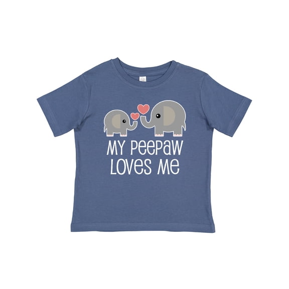 Inktastic Peepaw Grandpa Loves Me Cute Boys or Girls Baby T-Shirt