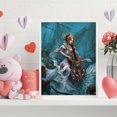 thumbnail image 4 of Cuadros Decorativos Cuadro Digital DIY chica cómica pintura sin marco por número artesanía para regalo Ehuebsd Nuevos Originales, 4 of 9