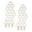 Hexagon, variant on koolsoo 2Pcs Garden Plant Pot Trellis Potted Plants Trellis Yard Balcony Potted Plant Support DIY Climbing Trellis for Climbing Vines Rhombic