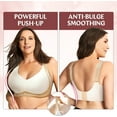 thumbnail image 5 of SMZ Seamless Bra Caralush Wmstylist Lushfitting Wireless Bra No Underwire Full Coverage Support Anti Sagging Bra, 5 of 6