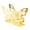 gold, variant on CoudarTitie Butterfly Napkin Holder Metal Freestanding Tissue Dispenser Stable Base Tabletop black