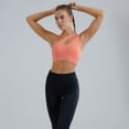 thumbnail image 4 of Ropa interior deportiva de un hombro para mujer, 2 piezas, ropa interior para ejercicio y Yoga, top corto Sexy con soporte medio, 4 of 5