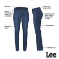 thumbnail image 4 of Jeans Lee Legendary de talle medio, pierna recta, para mujer, ojo de tigre, 4 of 6