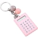 thumbnail image 2 of Mini calculadora portátil con llavero, elegante y creativo Lindo llavero estilo galleta, 2 of 5