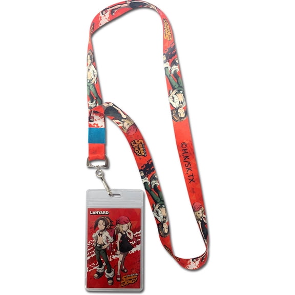 Yoh Asakura and Anna Kyoyama Shaman King Lanyard