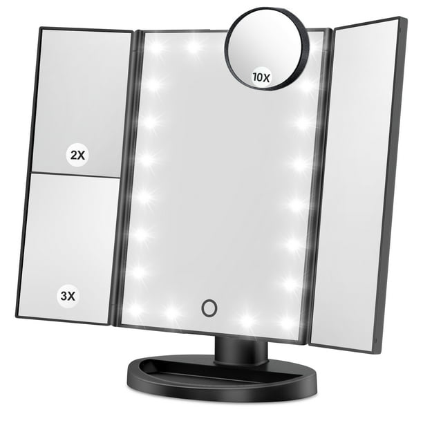 Hamswan Makeup Mirror Vanity Mirror with Lights, Lighted Makeup Mirror