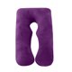 thumbnail image 2 of FloHua U-Shaped Maternity Pillow Cover – Washable & Removable, Perfect for Pregnant Women’s Sleep, Nursing & Comfort, Soft & Breathable Fabric, 2 of 9