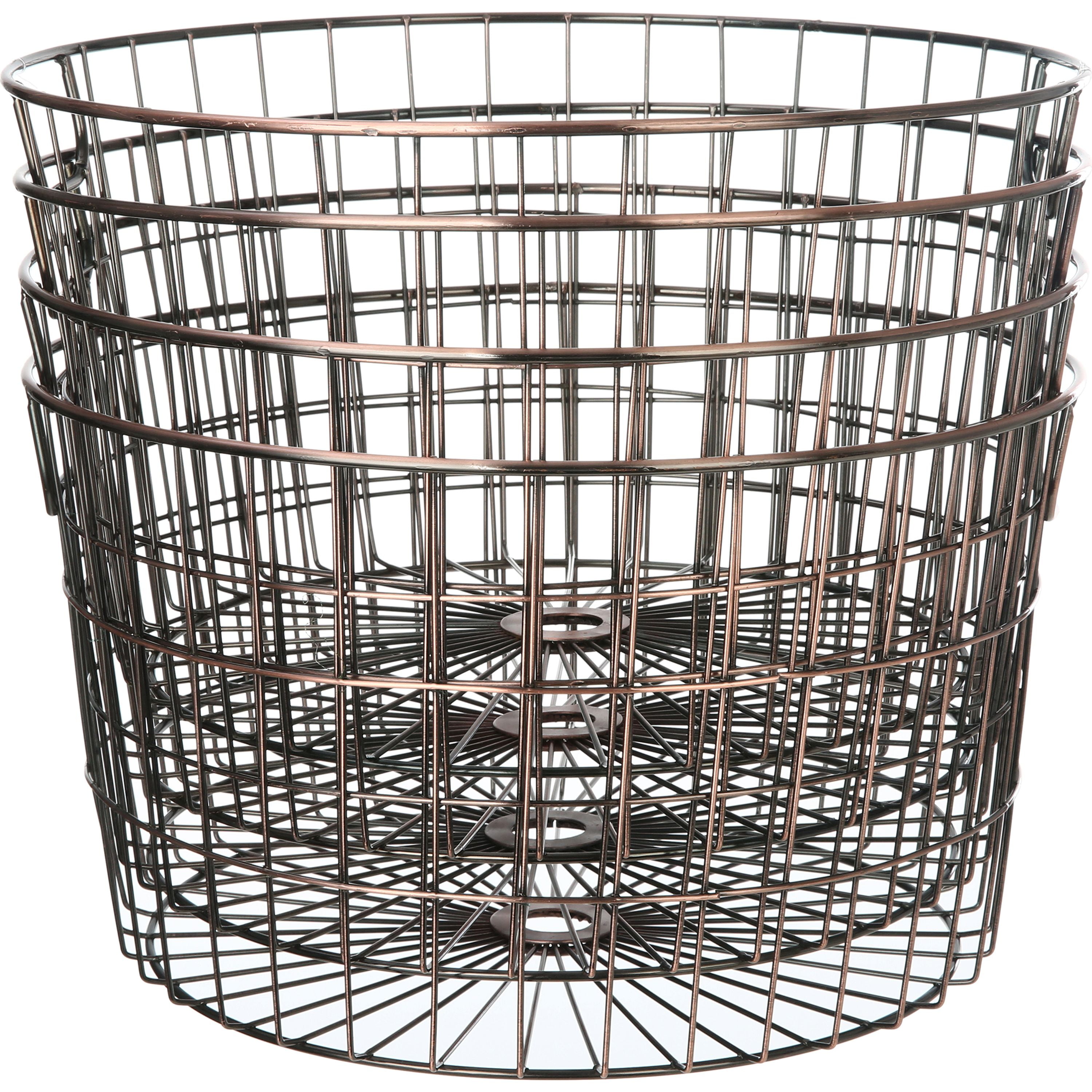 Member’s Mark Handwoven Large Round Storage Basket Set (4 Pack)