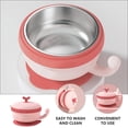 thumbnail image 4 of 1 Pce Bol pour Bébé Bol en Acier Inoxydable Bol d'Alimentation pour Bébé Vaisselle pour Bébé, 4 of 8