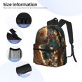 thumbnail image 3 of Disketp Sunshine Butterfly Flower Bear Mochila Ligera Clásica con Múltiples Bolsillos, Mochila Casual para Hombre y Mujer, Ideal para Escuela, Trabajo y Viajes, 3 of 6