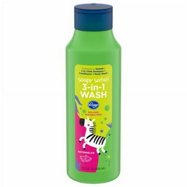 KR Soapy Safari Watermelon Scented 3-In-1 Body Wash Shampoo & Conditioner