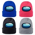 thumbnail image 4 of Gorro holgado, gorro de invierno, gorro de invierno acanalado, gorro de punto, rendimiento potente, 4 of 5