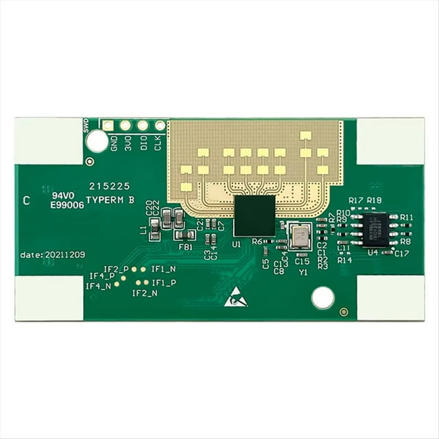 4T3R 8m 60GHz HLK-LD6001 Module de Détection de Capteur de Mouvement Humain, 1 x Module de Capteur de Mouvement Humain, Vert