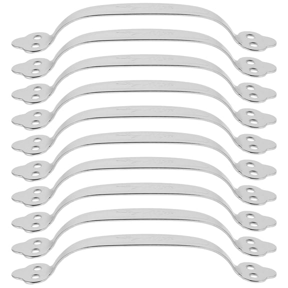 Mobestech Durable Stainless Steel Drawer Handle Silver Ergonomic Design for Furniture