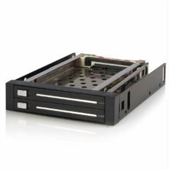 2 DRIVE 2.5IN TRAYLESS HOT SWAP SATA MOBILE RACK BACKPLANE