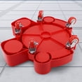 thumbnail image 6 of SHegdu Rolling Bucket Dolly with Wheels Heavy Duty Mobile Dolly Cart for Garage (Red), 6 of 9