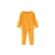 thumbnail image 1 of Jumpingount Calzoncillos largos para niños, conjunto de ropa interior de invierno para niños, Color sólido, manga completa, base, capa base, clima frío, Ropa interior Amarillo Jumpingount AP013731-03, 1 of 6