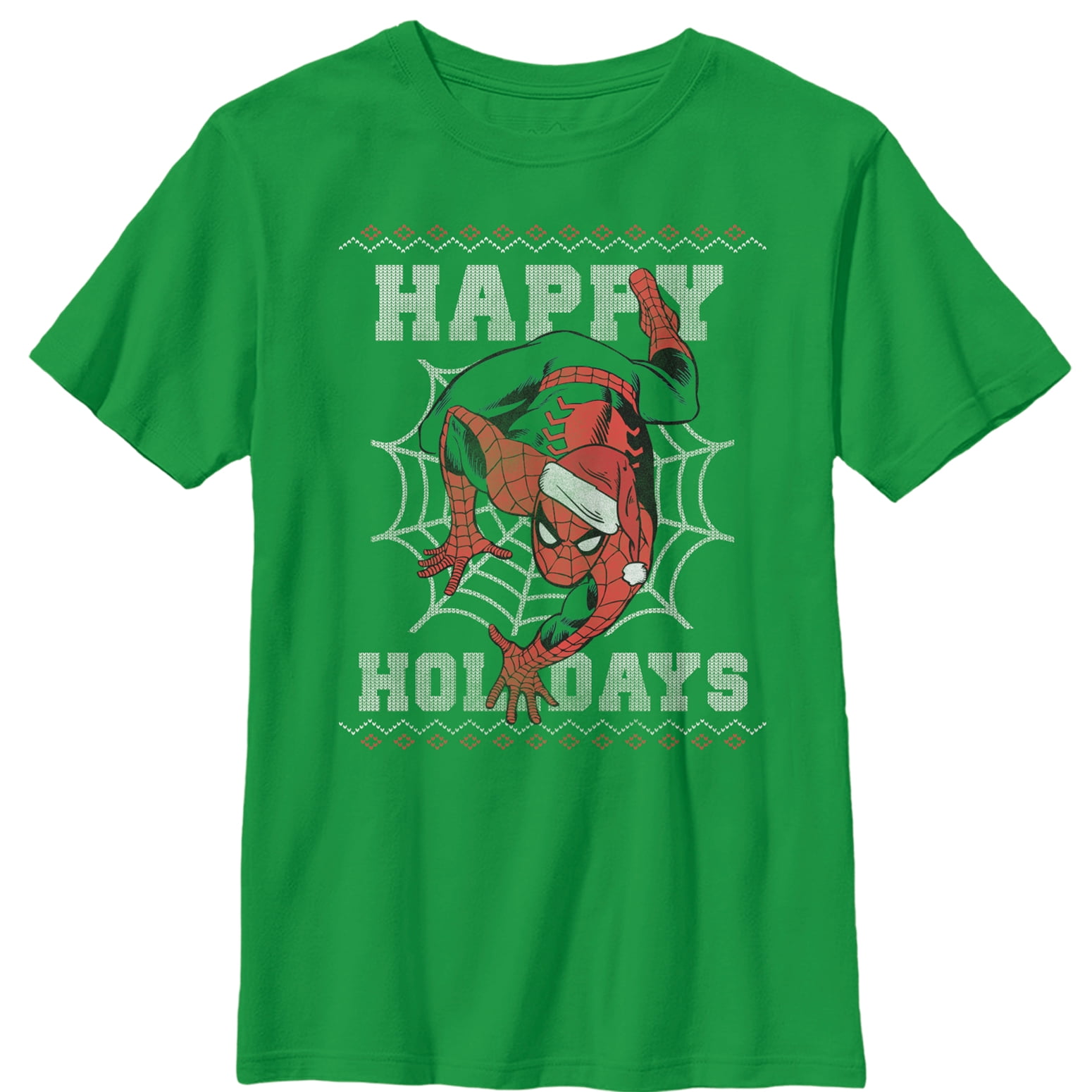 Spider man christmas shirt Clearance