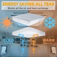 thumbnail image 3 of 36*36*7cm RV Sunroof Camper Sunroof Reflective Shower RV Insulated Roof, 3 of 9