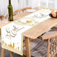 thumbnail image 2 of Hearth & Gear Eid And Moon Linen Table Flags Eid Tablecloth Decoration Eid Restaurant Decoration Table Flags Eid Linen Table Flags Brunch Birthday Party Decorations Table Sash Baby Decorations for, 2 of 4