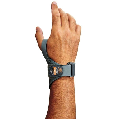 Ergodyne ProFlexÂ® 4020 Wrist Support, Gray, XS/S-Right