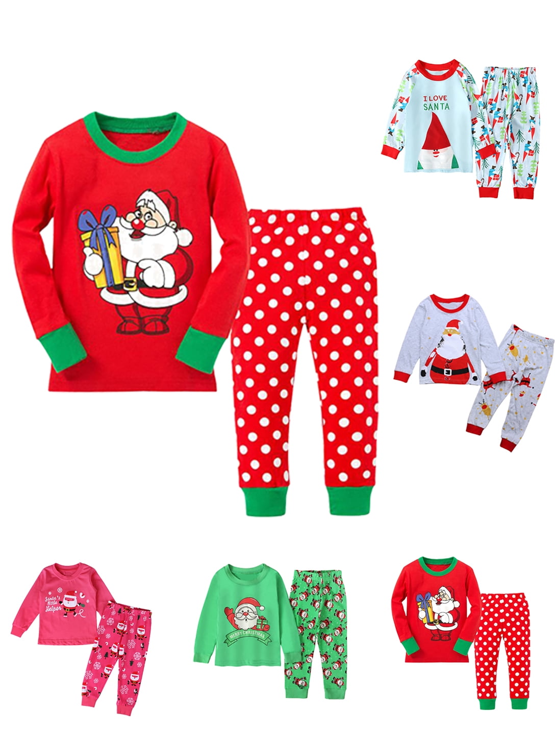 Authentic Merchandise Shop Christmas Boys Pajamas Toddler Sleepwear 100