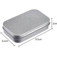 thumbnail image 2 of 3 Pcs Étui Rectangulaire en Métal Vide avec Charnière Diy Étui de Rangement Portable, 2 of 5
