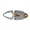 Silver, variant on BE-TOOL Portable Fish Gripper Mini Beetle Portable Fishing Controller Fishing Clamp Holder (Black)