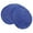 Blue, variant on Coolmade Round Rop Cotton Braided Table Place Mats Braided Coaster Placemas Non-Slip Table Mats Set of 6 for Dining Kitchen Table Washable 15 inch